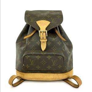 Authentic Louis Vuitton Montsouri Backpack MM